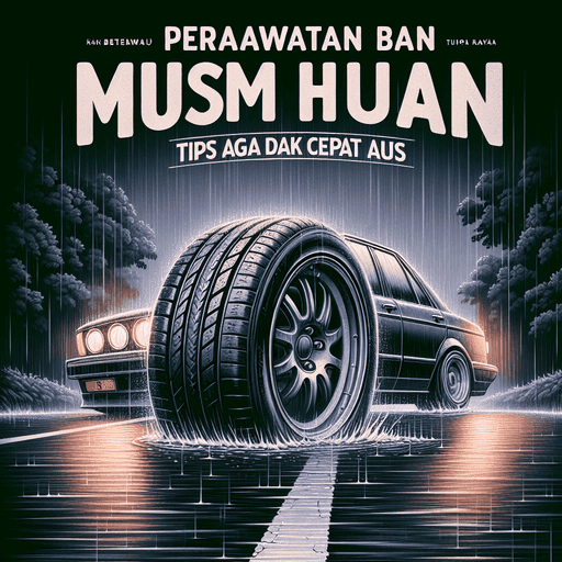 Perawatan Ban Musim Hujan: Tips Agar Tidak Cepat Aus